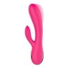 Wibrator Foxshow Silicone różowy 20,4cm MOCNY